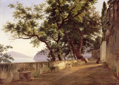 Jardin des Frères Capucins, près de Sorrente, 1827 - Carl Wilhelm Goetzloff